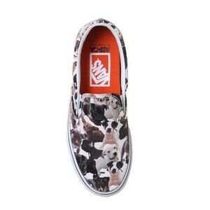 Vans Classic Slip On Shoes Aspca Puppies Womens Size 7.5